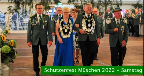 Schützenfest Müschen 2022 - Samstag